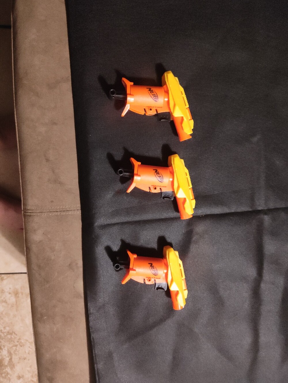 Nerf Orange Dart Blaster Pods Set of 3